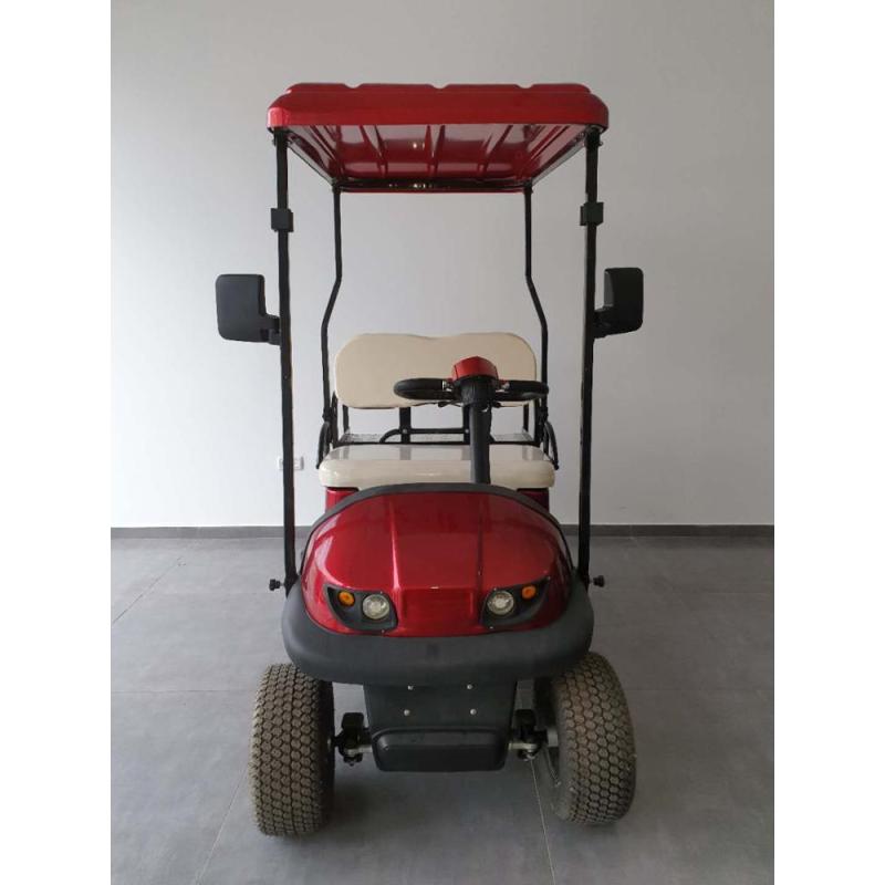 Hot Sale Light Weight 2200W Electric Scooter Golf Cart With Rear Flip Seats