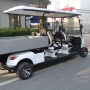 High Quality Police Partrol 4 Seater Electric Golf Cart With Cargo Box