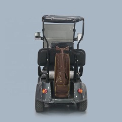 Smart off road single seater golf buggy with golf bag holder