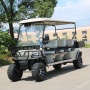 Hot Sale Off Road 4 Wheel Drive Street Legal 6 Seater Golf Carts With Rear Box
