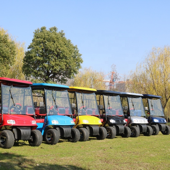 Factory Price Street Legal Restaurant Hotel Golf Carts Electric 4 Seater For Sightseeing