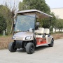 New Design 3.8KW DC Motor Electric Tourist Sightseeing Golf Carts 4 Seater