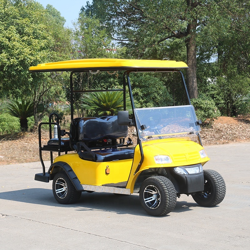 Cheap Price Farm Utility Electric 4 Seat Golf Cart With Folding Windshield