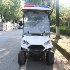 High Quality Police Partrol 4 Seater Electric Golf Cart With Cargo Box