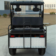 Good Quality 4 Seater Gasoline Golf Cart With Rear Back Seats