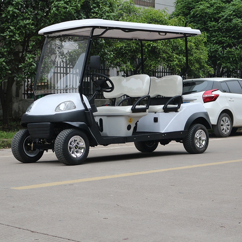 Chariot de golf juridique de service de rue électrique d'entraînement de roue du moteur 5 à courant alternatif 4KW puissant