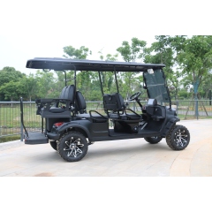 Newest 6 Passenger Off Road Golf Cart Outdoor 48v Lithium Battery Golf Cart 6 Seat