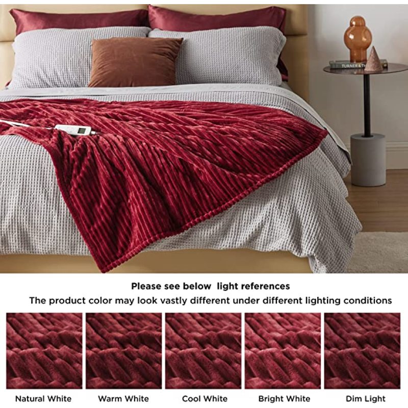 Electric blanket 220v thick heater double body warmer 180*200cm electric blanket mattress constant temperature electric blanket
