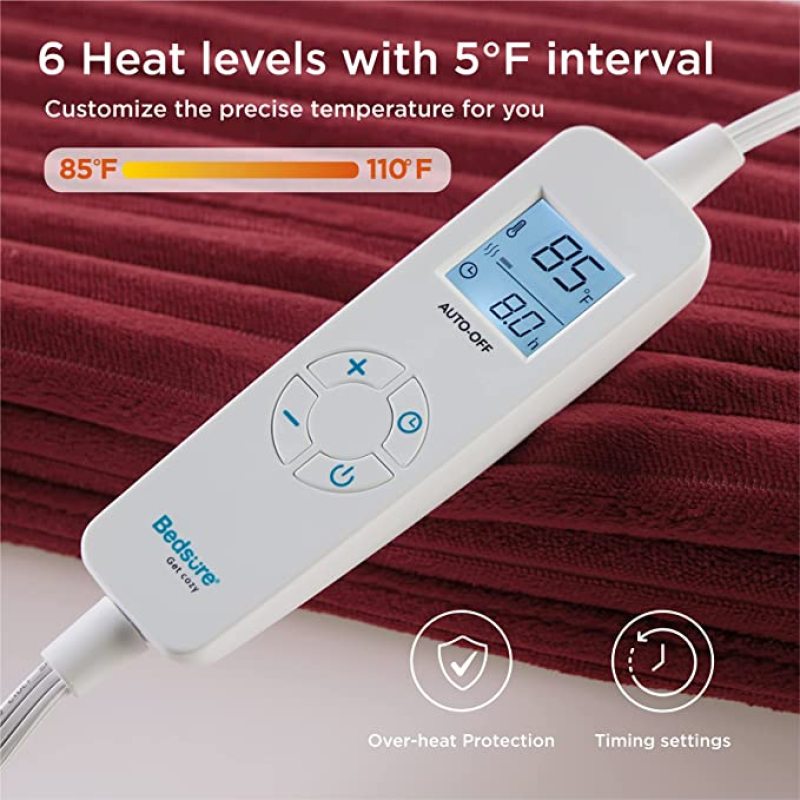 Electric blanket 220v thick heater double body warmer 180*200cm electric blanket mattress constant temperature electric blanket
