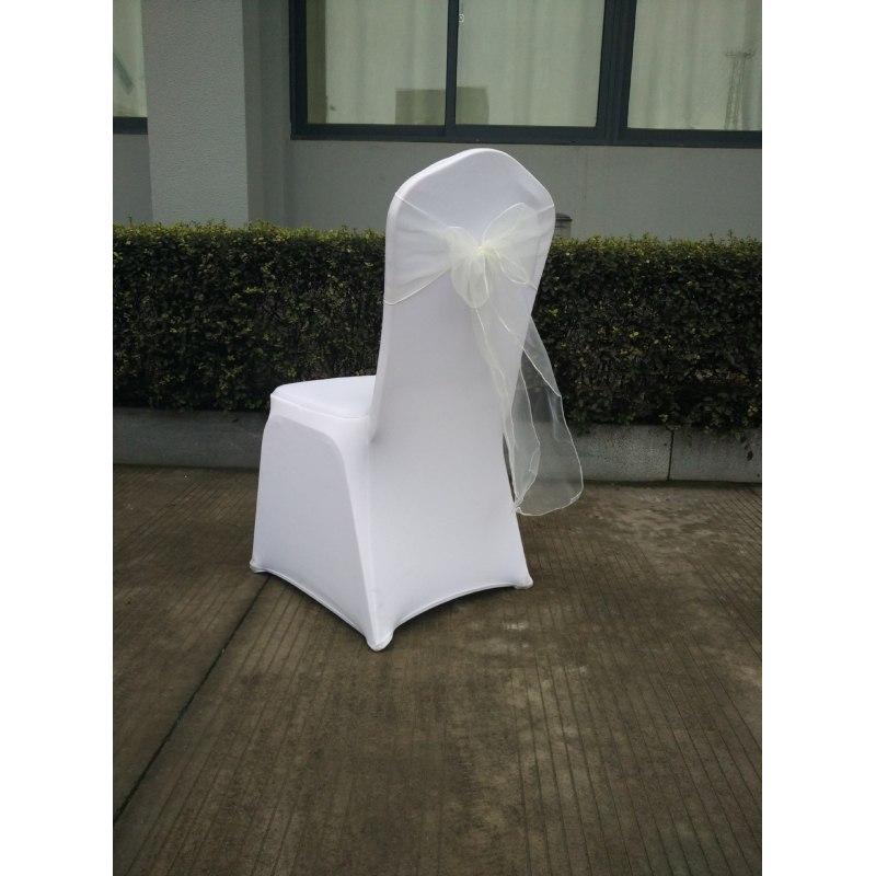 Elegant Party Decoration Organza Chair Sashes Bow,Vivid Color Universal Chair Cover Back Tie create a fantastic atmosphere