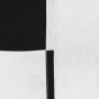 Decoracion para el hogar ready made curtain blackout piece sale, Home decor black white striped door curtains handmade@