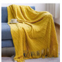 Super Soft Warm Nordic Knitted Throw Blanket, Plaid TV Nap Blankets Towel Bed Plaid Portable Car Travel Cover Blanket/