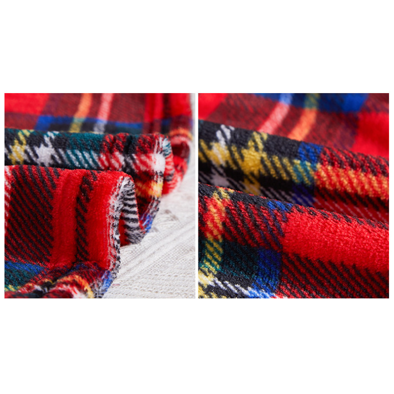 Warm Plaid Blanket Soft Thick Winter Bed Blankets for  Adult Office Nap Sherpa Throw Plaid on The Sofa/