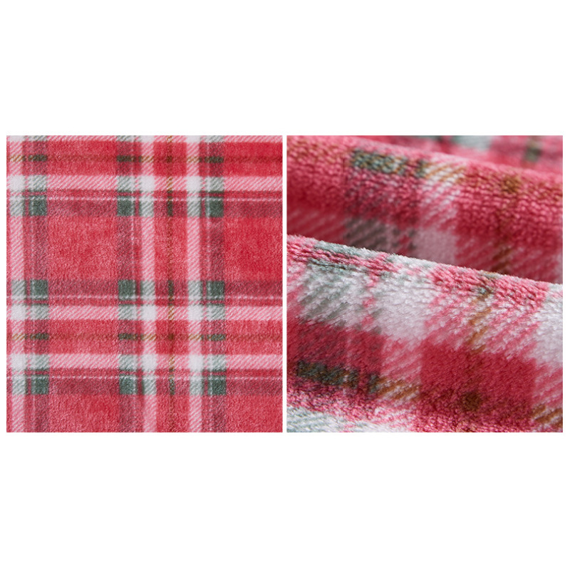 Warm Plaid Blanket Soft Thick Winter Bed Blankets for  Adult Office Nap Sherpa Throw Plaid on The Sofa/
