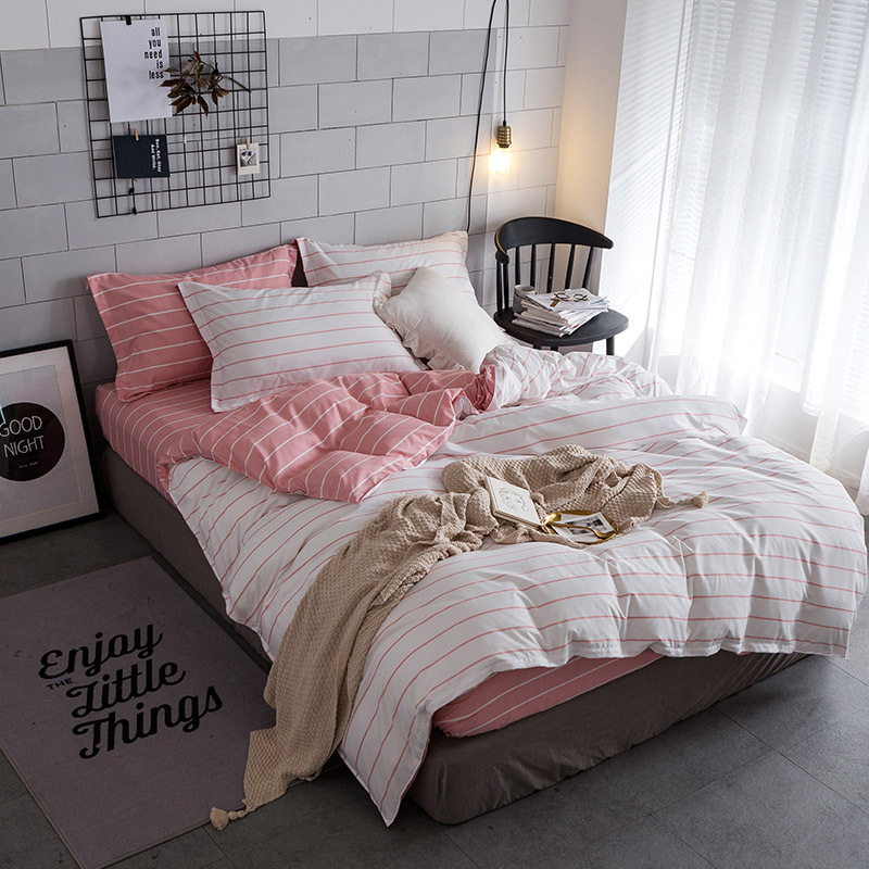 Double Sides  Bed Comforter Set,Black White Germany Bed Set/