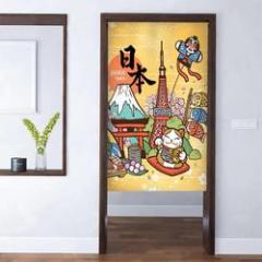 Online Store Outdoor Curtain Fabric,  New Design Japanese Style Digital Printing Door Curtains!