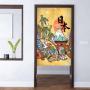 Online Store Outdoor Curtain Fabric,  New Design Japanese Style Digital Printing Door Curtains!