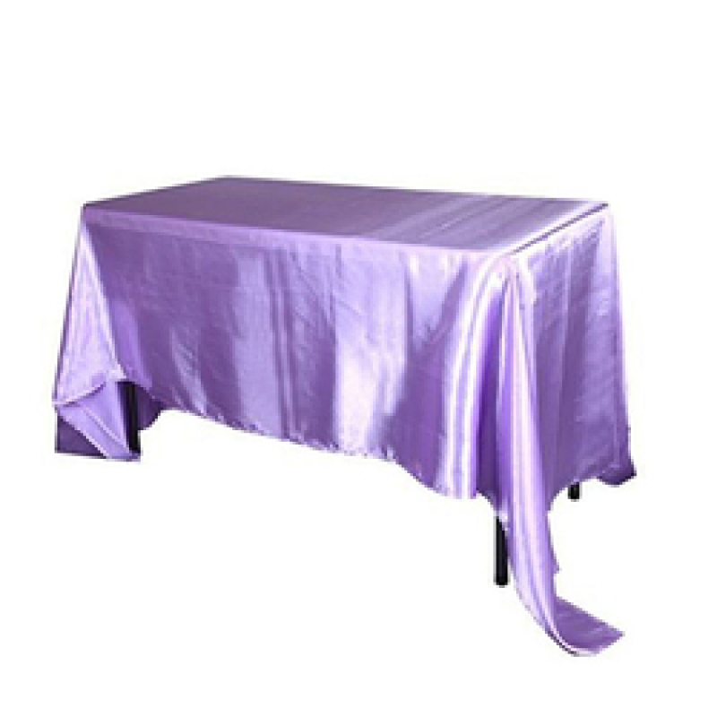 Nappes Rectangulaires Polyester Maison Mariage, Satin Nappes De Table/