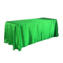 Nappes Rectangulaires Polyester Maison Mariage, Satin Nappes De Table/