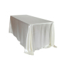 Nappes Rectangulaires Polyester Maison Mariage, Satin Nappes De Table/