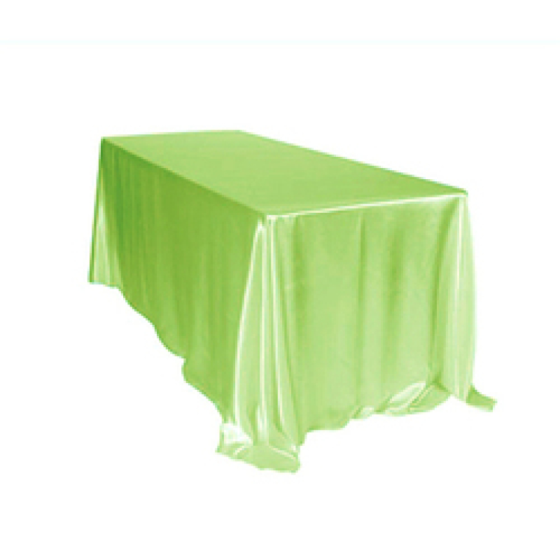 Nappes Rectangulaires Polyester Maison Mariage, Satin Nappes De Table/