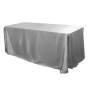 Nappes Rectangulaires Polyester Maison Mariage, Satin Nappes De Table/