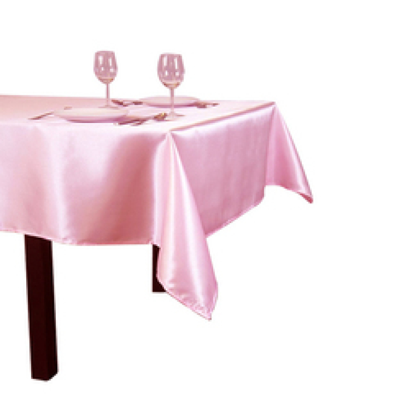 Nappes Rectangulaires Polyester Maison Mariage, Satin Nappes De Table/