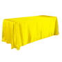 Nappes Rectangulaires Polyester Maison Mariage, Satin Nappes De Table/