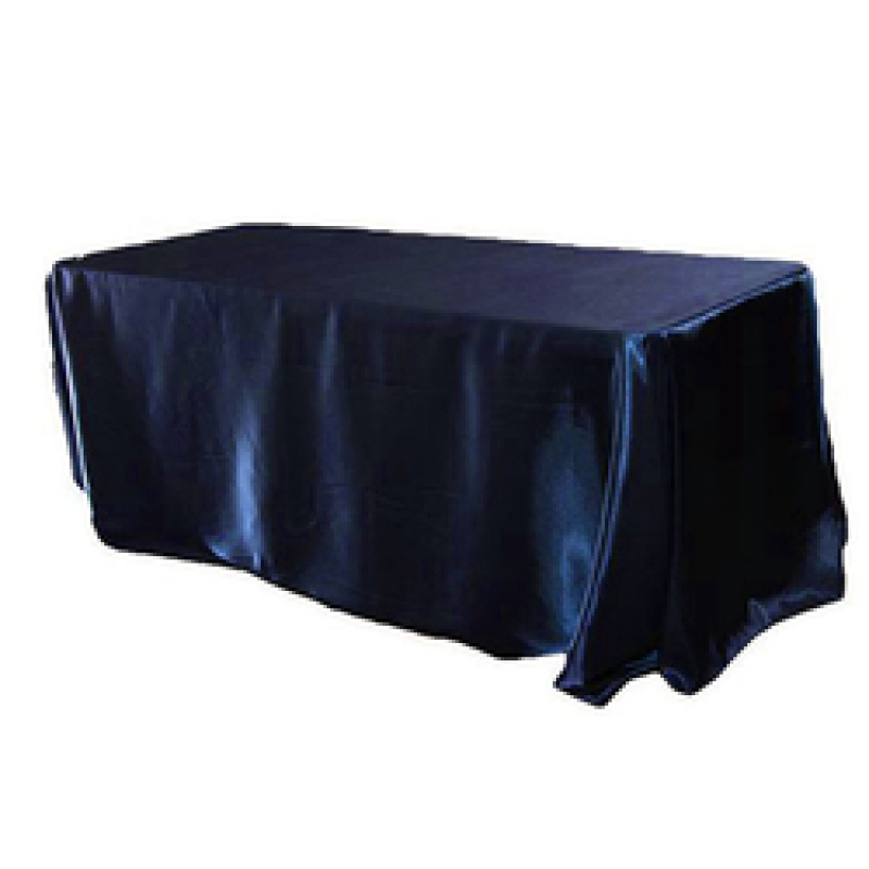Nappes Rectangulaires Polyester Maison Mariage, Satin Nappes De Table/