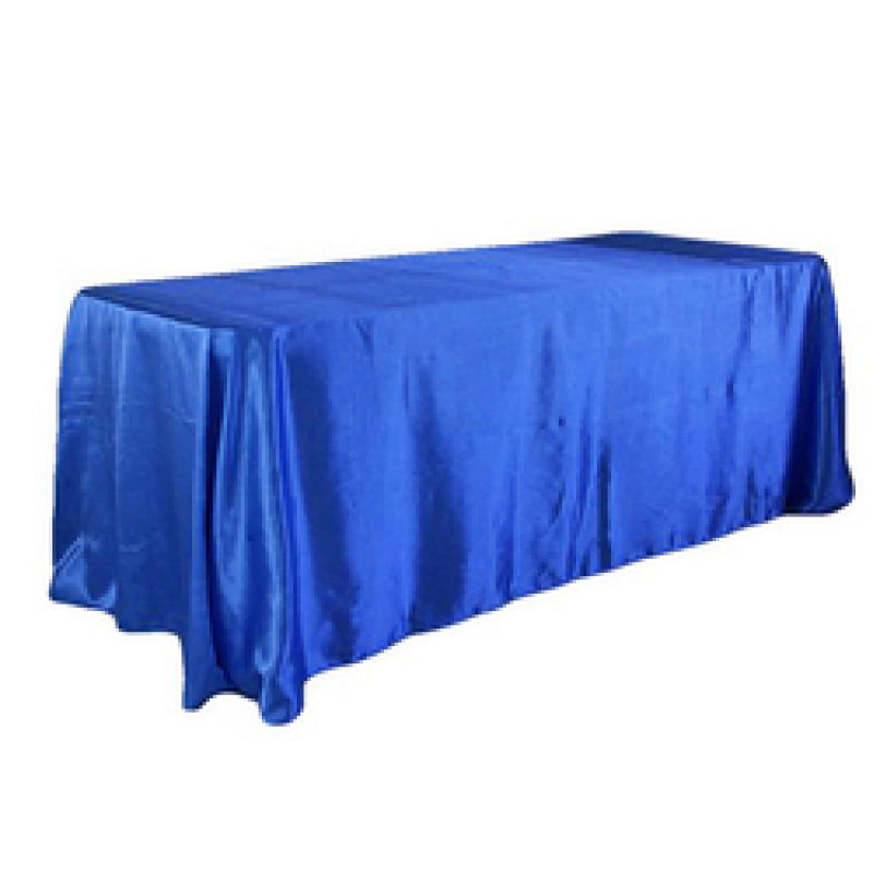 Nappes Rectangulaires Polyester Maison Mariage, Satin Nappes De Table/