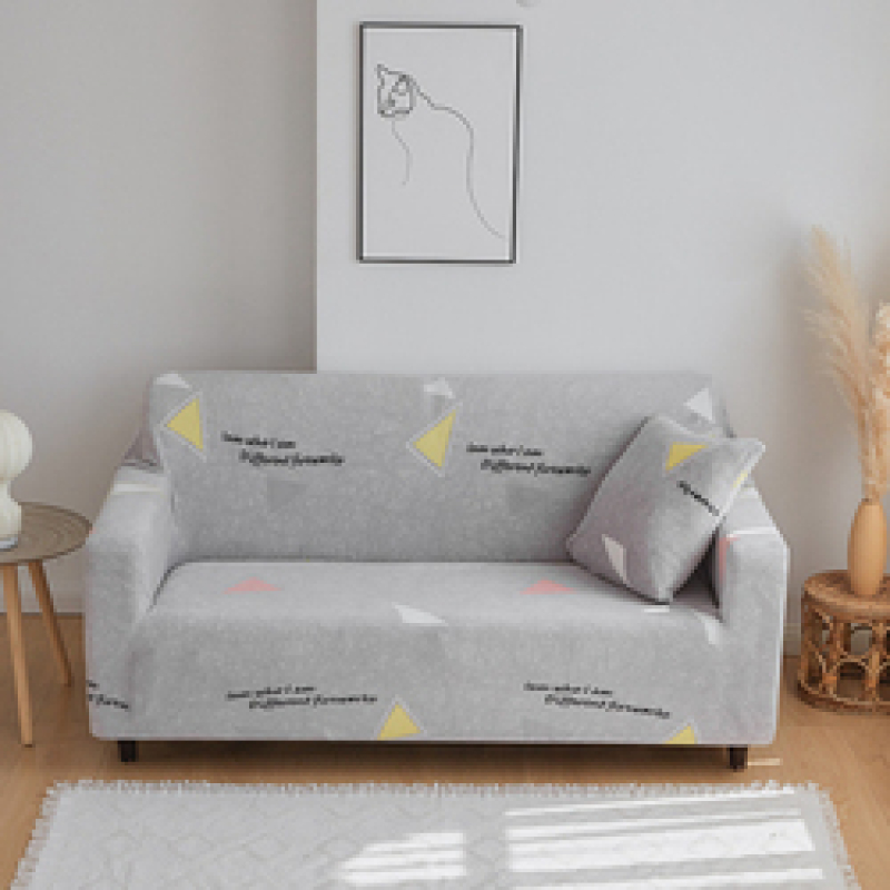 Custom Living Room Fabrics For Sofa Seat Covers, New Products Elastic Stretch Sofa Covers For 3 Seater Sofa/