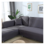 High Quality 1/2/3/4Seaters Sofa Covers For Living Room, Wholesale Washable Solid Grey Cover For Sofa/