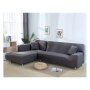 High Quality 1/2/3/4Seaters Sofa Covers For Living Room, Wholesale Washable Solid Grey Cover For Sofa/
