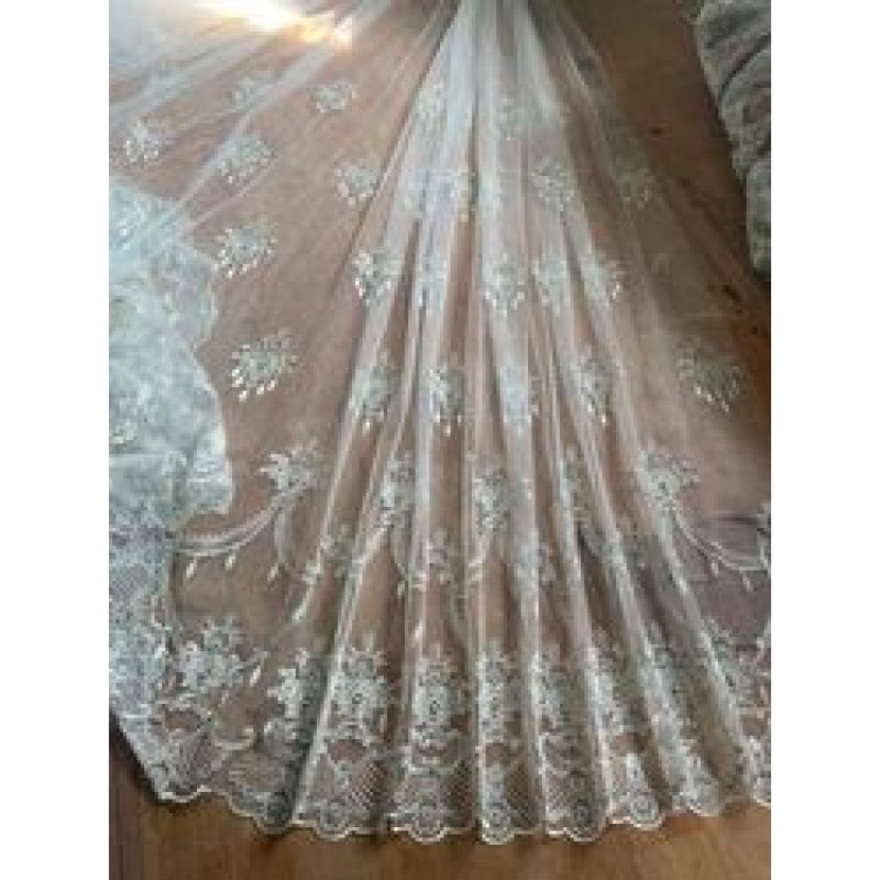 2021 home living room curtains European and American style embroidered curtains, simple and atmospheric embroidered curtains/
