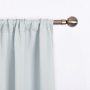 Wholesale Tie Up Window Covering 100% Polyester Blackout Kitchen Curtain, Cheap Rod Pocket Panel Kitchen Curtain/