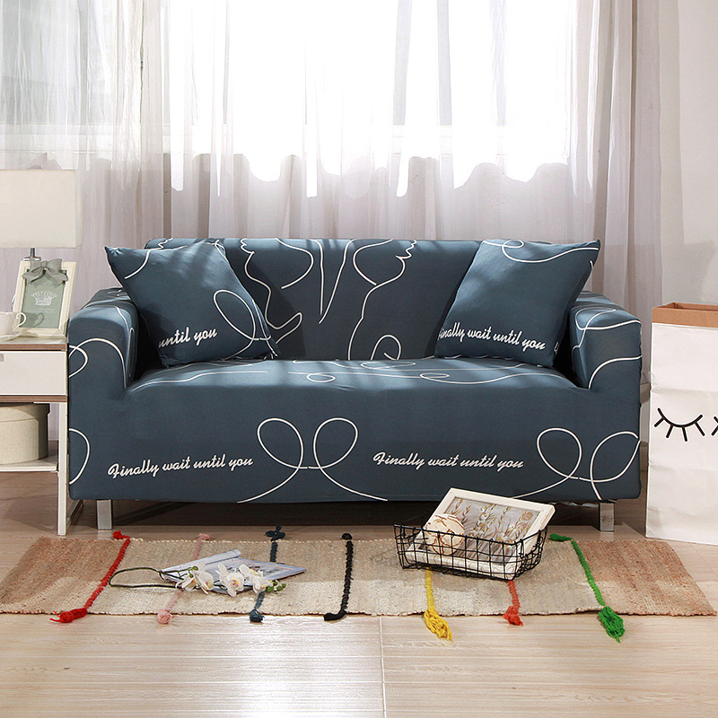 Plant Pattern Stretch Slipcover Sofa Elastic Sofa Cover Universal Furniture Protector Couch Cover Armchair Corner Sofa Cover/