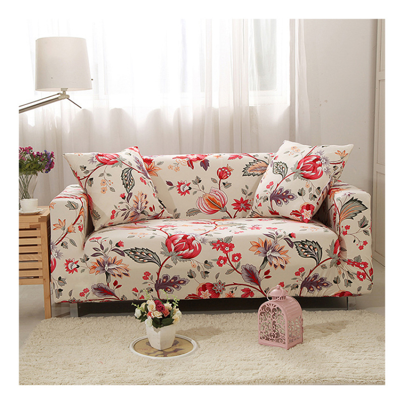 Plant Pattern Stretch Slipcover Sofa Elastic Sofa Cover Universal Furniture Protector Couch Cover Armchair Corner Sofa Cover/