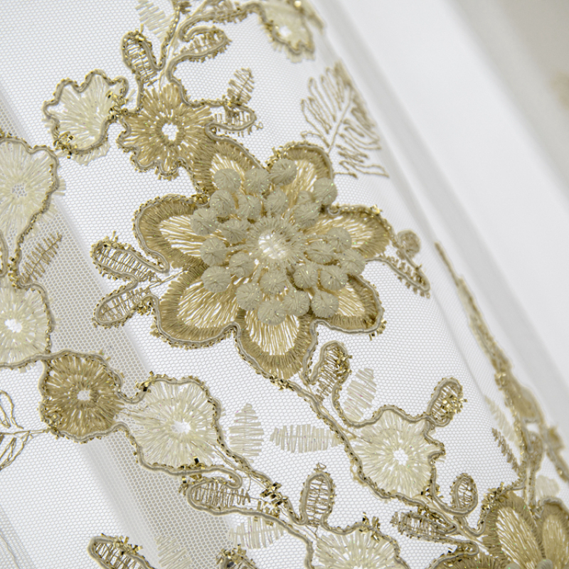 European home accessories designs gardinen aus china, Products supply readymade window curtain sheer panels/
