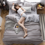 Home Textile Twin King Queen Size Bed Set, Bedclothes with Bed Sheet Comforter set Pillow case/