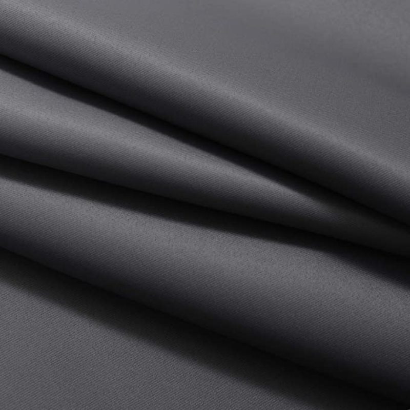 Custom Symmetrical Coral Ombre Curtains Light Blocking Gradient Color Window Curtain, Polyester Grommet Blackout Curtain/
