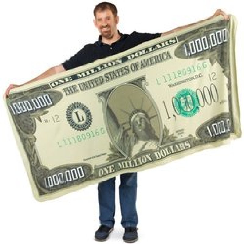 Funny Money Blanket,Flannel Blanket Money Printed On Blanket#