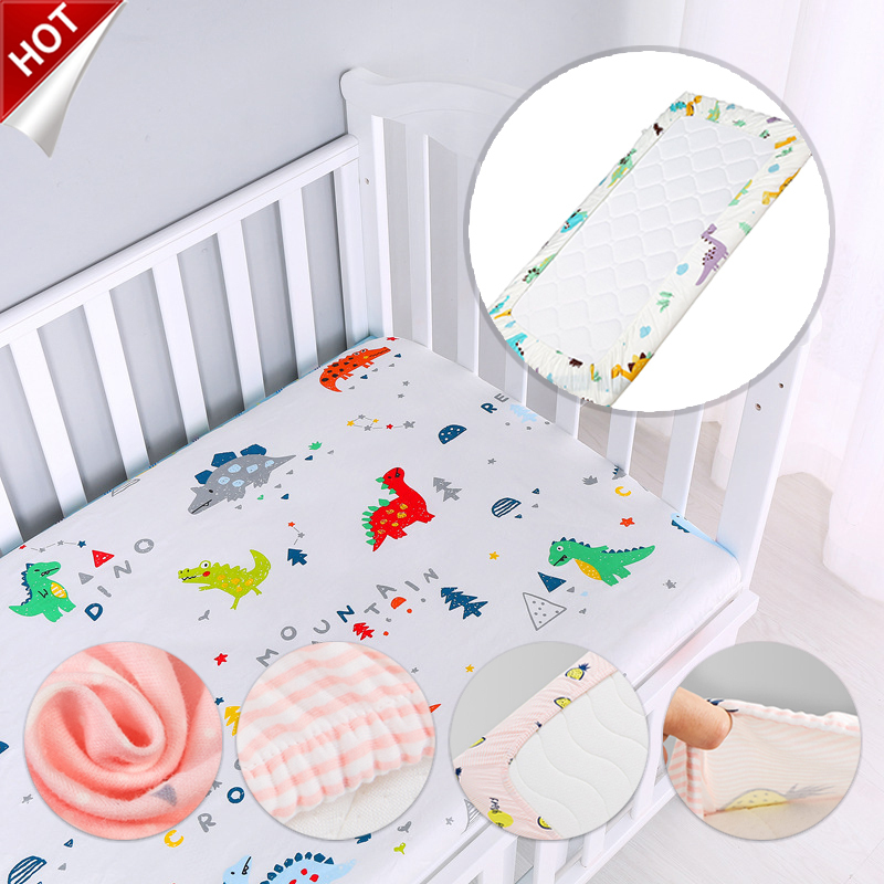 Baby crib, bedding, baby bedspread, children's bed sheet,  removable and washable/