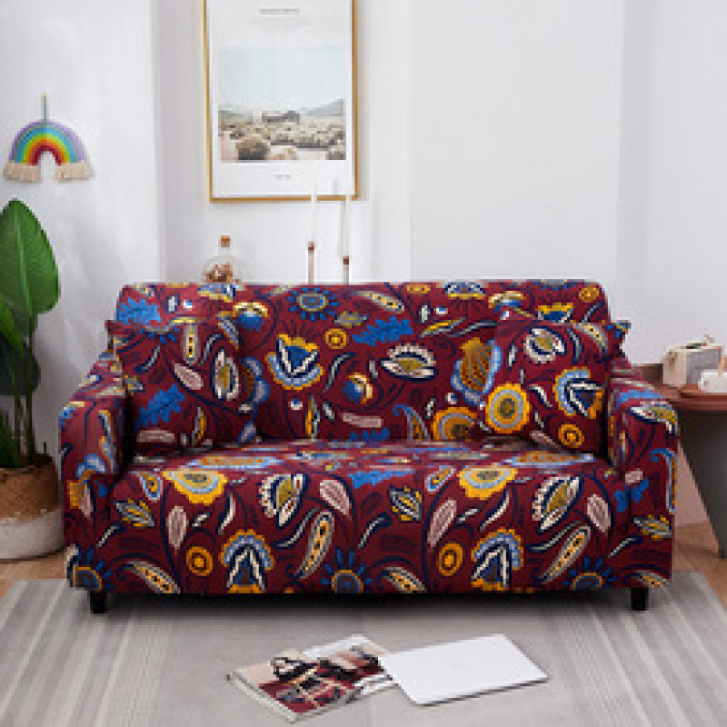 Luxury Stretch Sofa Covers For Living Room, Various Designs Print Sofa Covers/