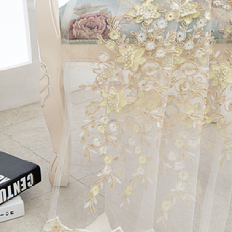 good quality fashionable european sheer luxury arabic mr price home curtains