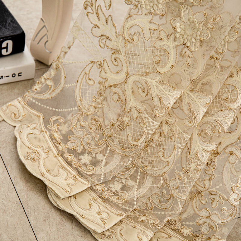 good quality fashionable european sheer luxury arabic mr price home curtains