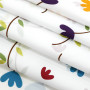 Bathroom Shower Curtain Waterproof Mildew Flower, Polyester Thick Bathroom Shower Curtain/