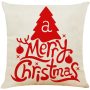 Christmas Decorative Couch Pillow Cases Cotton Linen Pillowcases Best Throw Pillow Covers /