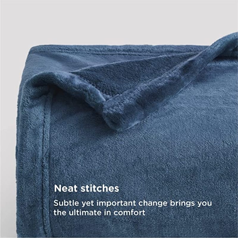 Soft warm Solid flannel weighted Blanket high quality luxury home textiles for Sofa bed Bedspread decorative blankets