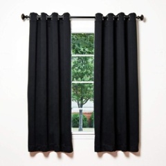 Save energy soft drapable and curtains kids grommet curtain for living room