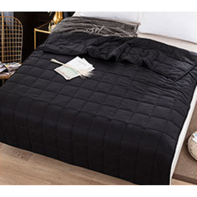 Velvet Weighted Blanket, Crystal Velvet Quilt Cover Soft Sleep Blanket For Adult Decompression Blanket#